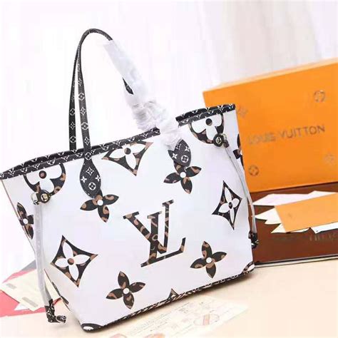 lv white monogram|Lv large monogram tote.